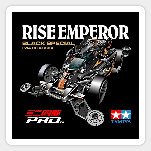 Rise Emperor Sticker by DirtyWolf